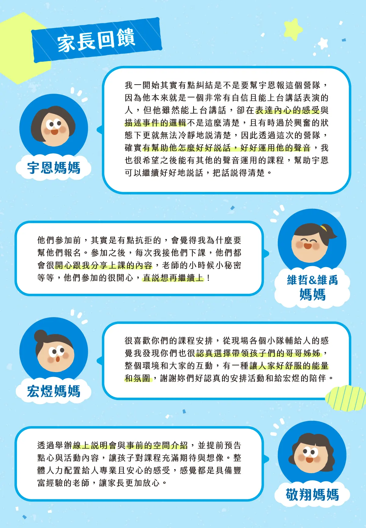 2026人際溝通表達營 05家長回饋