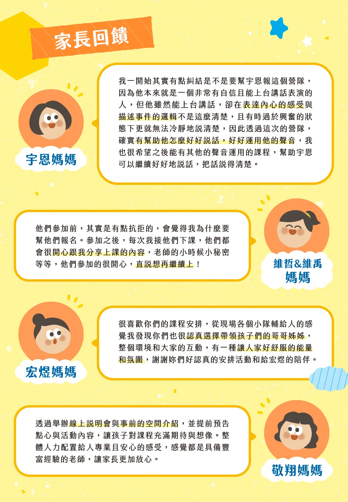 2026升小一的情緒表達營 05家長回饋 2026升小一的情緒表達營 05家長回饋